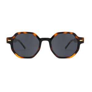 Wholesale Multi Style Circle Frame Sunglasses Neutral Acetate Customized Logo from china suppliers