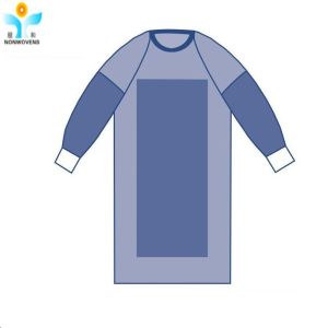 Wholesale SSMMS Blue Reinforced Surgical Gown 35gsm Used In Operational Room For Doctors from china suppliers