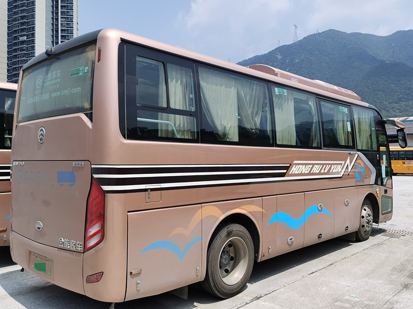 34 Seater Used Electric Bus 260KW With Good Condition / Short Driving Range