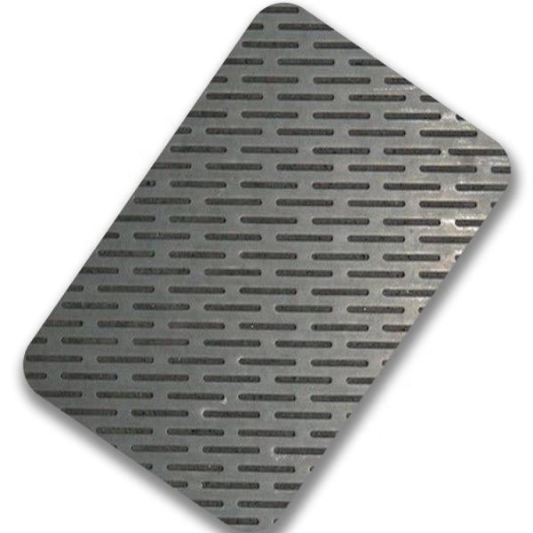 Custom SUS 304 316 316l 3mm Perforated Stainless Steel Sheet For Dining Hall