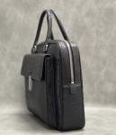 Authentic Real True Ostrich Skin Office Men Briefcase Top-handle Bag Genuine