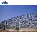 Galvanized Spray Coated Large Span Steel Structure Industrial Building