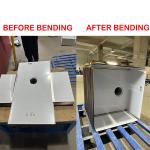 Stainless Steel Sheet Bending Machine For Sinks In Commercial Kitchens And