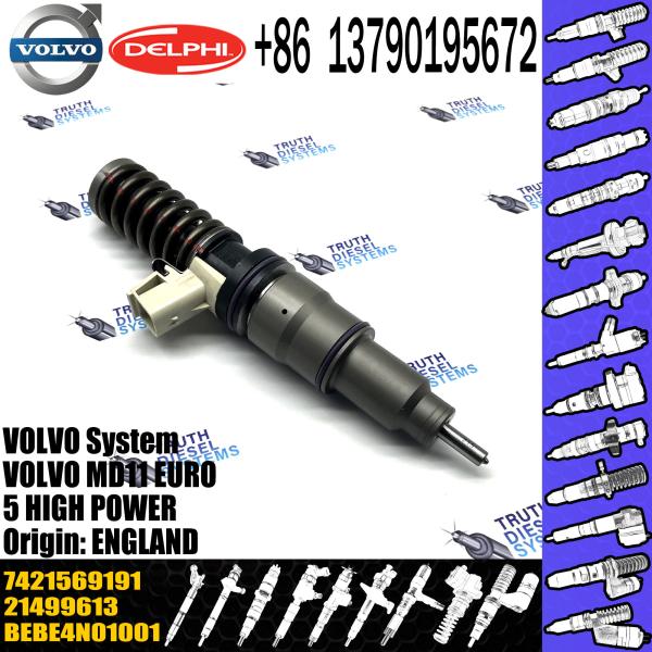 BEBE4N01001 Diesel Fuel Injector 7421569191 21569191 for VOL TRUCKS FH12 FH13