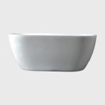 Hydrotherapy Homestay Back To Wall Bathtubs Freestanding Matt White Customized