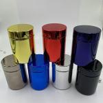 2oz 6oz 8oz 10oz 16oz 20oz Electroplated Metal Blue HDPE Bottle Manufacturers
