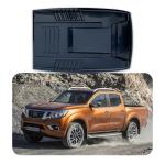 Black Engine Guard Cover Car Bonnet Hood Scoop For Nissan Navara Np300 2015 -