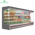 Supermarket Open Front Display Fridge For Vegetable / Fruit / Drink