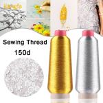 Garment Accessories Metallic Yarn Silver Sewing Thread Kangfa MX Type 100%