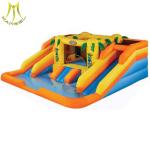 Hansel bouncer house kids inflatable toy slide with blower for mall wholesale
