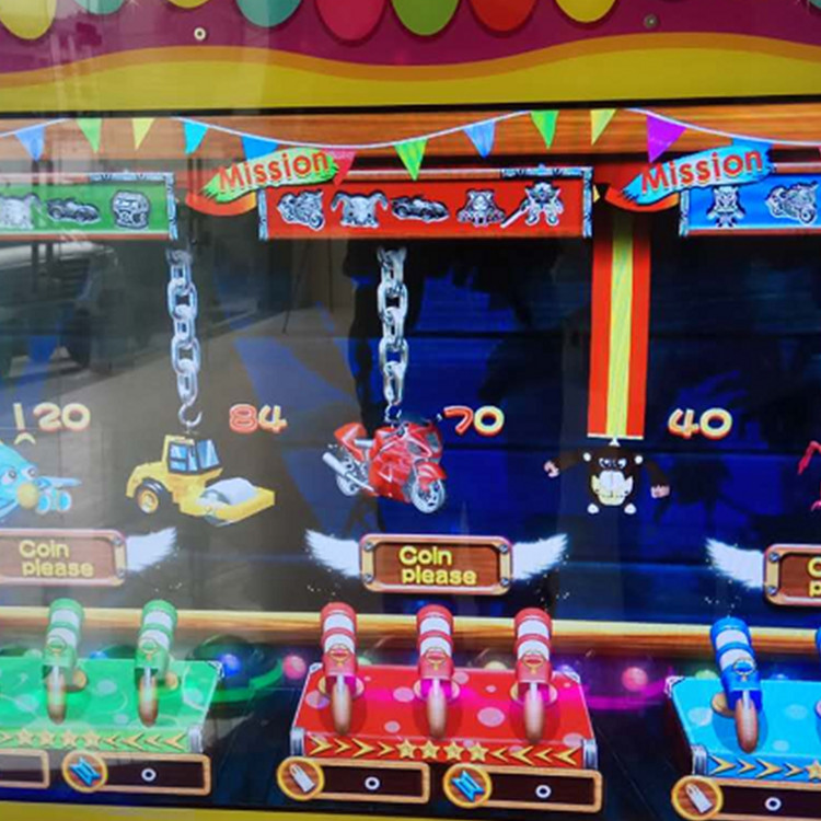 Funny Kids Shooting Arcade Electronic Video Game Machine For Shopping Mall