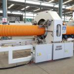 Large Ratio Screw HDPE PE PP Corrugated Pipe Production Line DWC Tube Extrusion