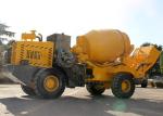 Self - Priming Ready Mix Mobile Concrete Mixer Truck Mini Concrete Transit Mixer