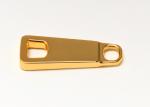 High Electroplate Handbag Accessories Hardware Steel Customized Color Zipper