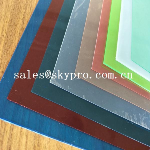 High Rigidity Glossy PVC Plastic Product Transparent Rigid Plastic PVC Sheet For