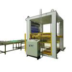 Automatic Packaging Food Empty Iron Lid Glass Bottles Palletizer Filled Tin Cans