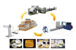 150KW Foam Food Container Machine / Lunch Box Foam Board Production Line