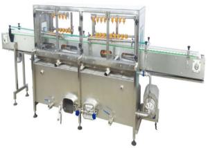 Wholesale Glass Bottle Canning Factory Equipment , Filled Can Washing Machine from china suppliers