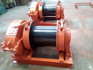 China 1.5 Ton Diesel Engine Powered Winch Material Handling Equipment on sale