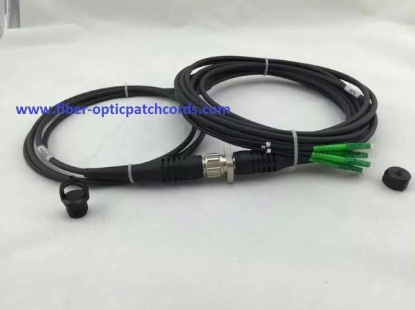 ODC To LC/APC 4core Fiber Optic Patch Cord , Outdoor Waterproof Single Mode