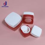 Transparent Square Acrylic Bottle Plastic Eye Cream Jar For Packaging Screen
