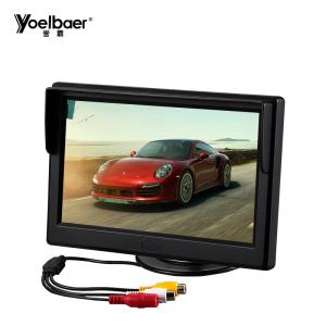China Small Screen AV TV 5 Inch TFT Car LCD Monitor For 12V Car Reverse CCTV Display on sale