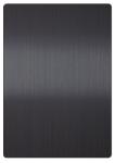 316 Grade Column Cladding Stainless Steel Decorative Sheet In Black