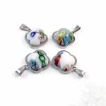 Mixture Styles Lock Key Skull Animal Zordiac Letter Flower Necklace Pendant