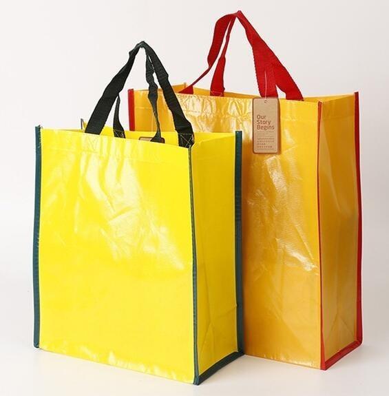 Wholesale high promotion laminated recyclable advertising logo pp printing