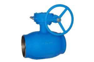 Wholesale Blue Color Trunnion Ball Valve / Fully Welded Floating Type Ball Valve from china suppliers