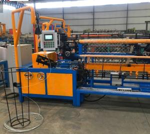 Wholesale Galvanized Double Wire Chain Link Fencing Mesh Machine Factory Price from china suppliers