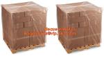 Plastic reusable thermal pallet cover, Heavy Duty Waterproof Pallet Cover Tarp,