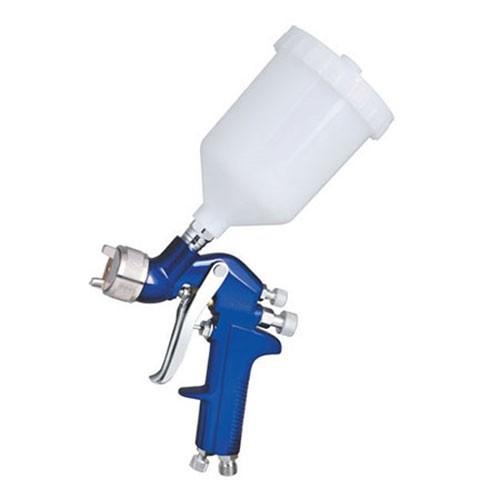 Gravity Feed Type High Pressure Paint Gun 1000ml Aluminum Cup S.S Nozzle 1/4"3/8