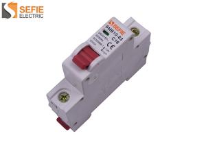 Wholesale Electrical MCB 6A Mini Circuit Breaker 1P / 2P / 3P / 4P Breaker Plastic Material from china suppliers