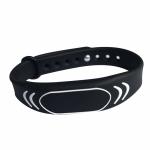 13.56MHZ M5 Chip Silicone RFID Wristband , RFID Bracelet Tag For Cashless