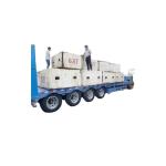Steel 3 axle / 4 axle Lowbed 60tons 120ton Low Loaders 40FT Containers Low Bed
