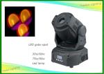 Rgb LED Moving Head Light 7 Colors Rainbow Disco Gobo Rotating
