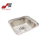 rectangular take away disposable aluminum foil container tray sizes manufacturer