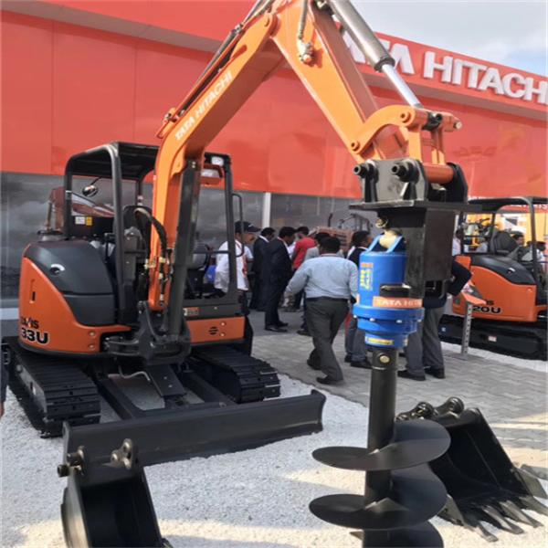 Excavator Clay Drilling Machine Hydraulic Earth Auger Attachment Construction