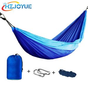 Wholesale Double Portable lightweight Parachute Nylon Fabric Camping Hammock from china suppliers