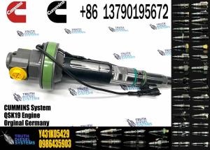 Wholesale High Quality Common Rail Diesel Fuel Injector Y431K05429 4964170 For Cummins QSK19 QSK38 QSK60 from china suppliers