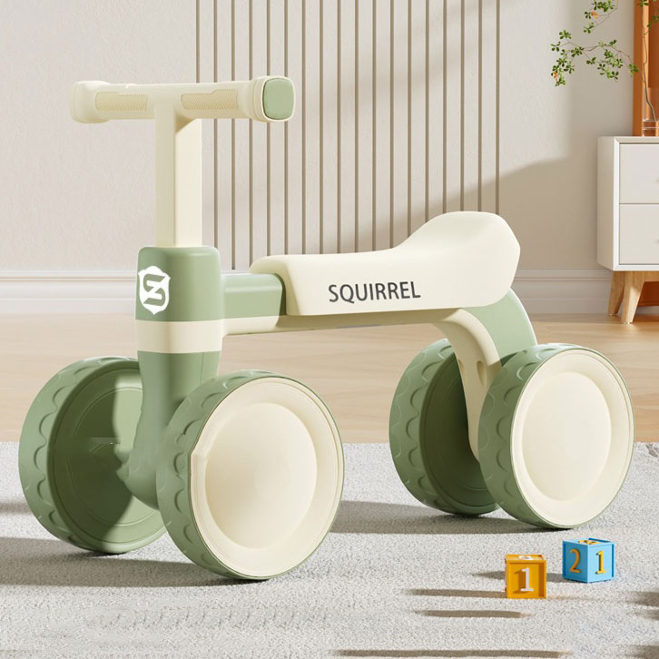 Non Pedal Bicycle Children's Stroller Handcart Balancing Gift Basic Seat Type NO Foldable
