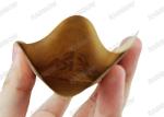 Custom printed food grade stand up kraft paper packaging pouch Three Side Heat