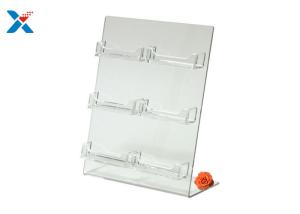 Wholesale Plexiglass / Acrylic Business Card Holder , 6 Pockets Acrylic Document Holder from china suppliers