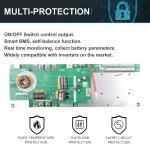 5KWh 3.5KWh 10KWh Lifepo4 Battery Powerwall 48V Monitor Bms Home Solar Power