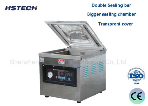 Double Sealing Bar Bigger Sealing Chamber Transprent Cover Industrial Vacuum