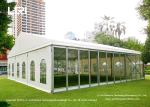 20M Span Width Luxury Wedding Outdoor Party Tents Permanent Construction