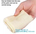 Recyclable Laundry Wholesale Cotton Mesh Bag,Reusable Solid Shopping Bag String