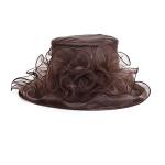 Elegant Fancy Womens Church Hats , Deluxe Satin Ladies Tea Party Hats