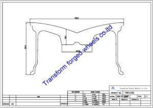 Wholesale TM2111501 21X11.5 inches forged wheels monoblock wheels blanks Dimple style barrel and rims from china suppliers